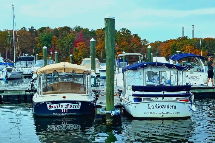 Electric Boat Rental on Nabbs Creek — 1.5-Hour Patapsco River Cruise photo 2