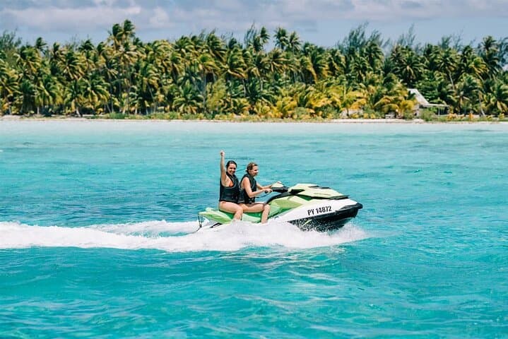 Bora Bora Combo Jet Ski and ATV Quads Tour — Lagoon Circles and Summit Views photo 2