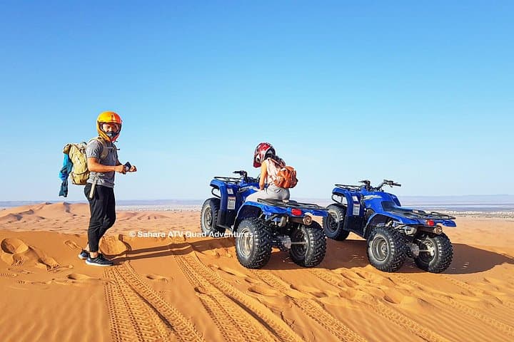 Dune Running at Erg Chebbi
