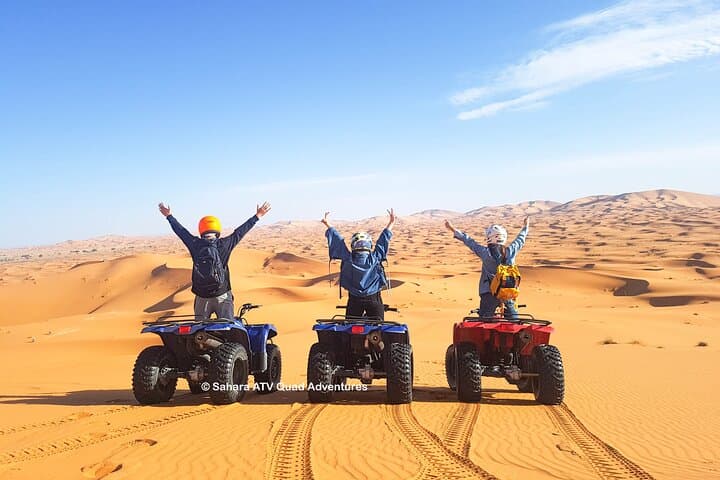Merzouga One-Hour Quad Bike Adventure in the Erg Chebbi Dunes photo 2