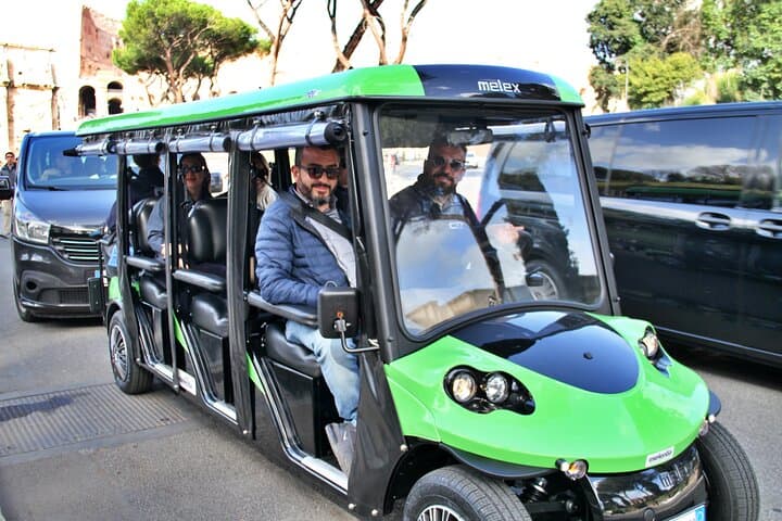 Rome Golf Cart Tour: Gelato Tasting & Historic Highlights photo 2