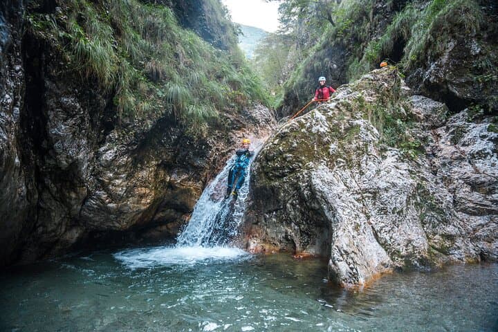Canyoning in Susec Canyon Near Bovec — Beginner-Friendly Jumps & Natural Slides photo 2