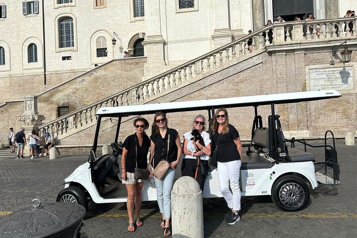 Private Rome Golf Cart Tour: Effortless 2–3 Hour City Highlights with Guide
