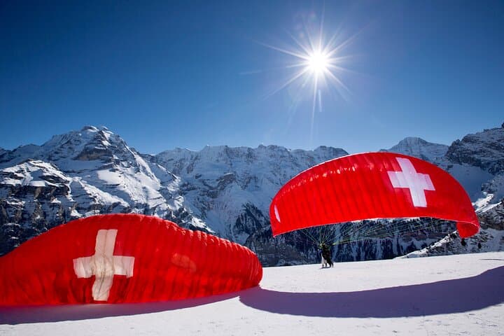 Soar Above Interlaken: Beatenberg Tandem Paragliding High Flight
