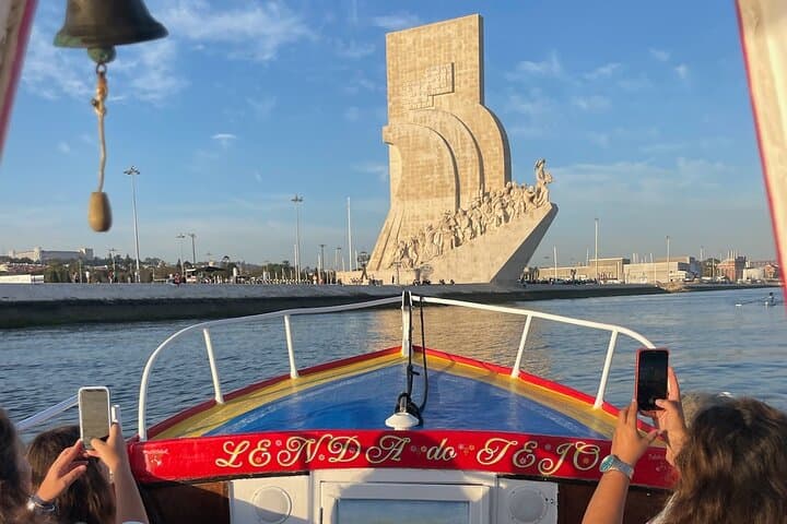 Lisbon Tagus Boat Tour — Daytime & Sunset Traditional Wooden Cruise