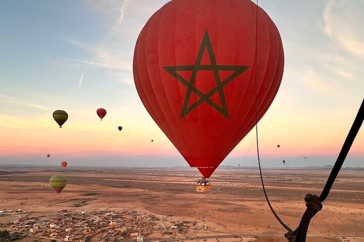 Dawn Hot Air Balloon Over Marrakech: 40–60 Minute Flight with Moroccan Breakfast