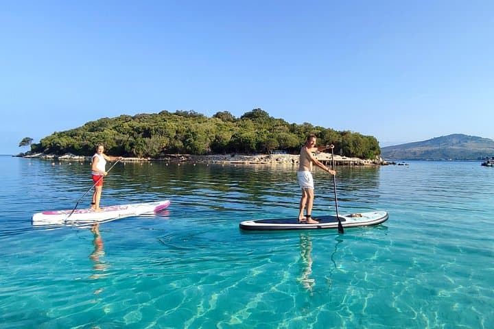 Stand-Up Paddleboarding Around Ksamil Islands: Guided SUP Tours in Albania photo 3
