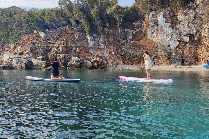 Stand-Up Paddleboarding Around Ksamil Islands: Guided SUP Tours in Albania photo 4