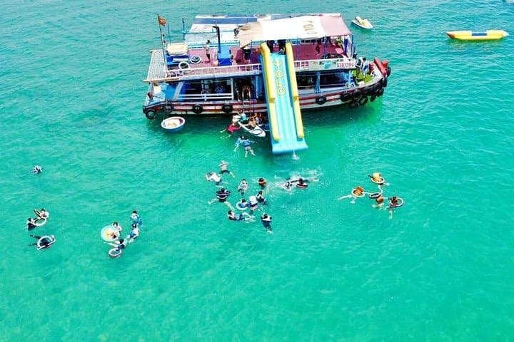Snorkel Dong Tam: Coral Reefs, Floating Bar & Beach Party in Nha Trang photo 1