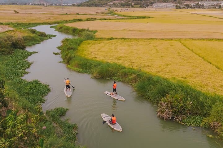 Sunset Stand-Up Paddle on Cai River, Nha Trang — Evening SUP Tour