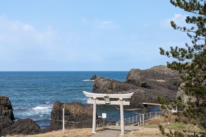 Kanazawa to Fukui: Tojinbo Cliffs, Oshima Shrine & Mikuni Port Coastal Tour photo 6