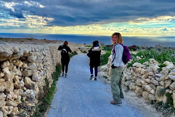Gozo Unveiled: Coastal Cliffs, Punic Temples and Hidden Bays on a Guided Hike photo 4