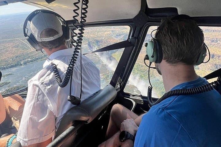 Victoria Falls Helicopter Tour: 2-Hour Aerial Flight Over the Falls with Hotel Pickup photo 1