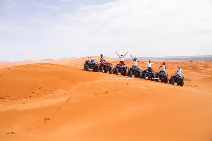 Merzouga Dunes ATV: 2-Hour Quad Adventure Across Erg Chebbi