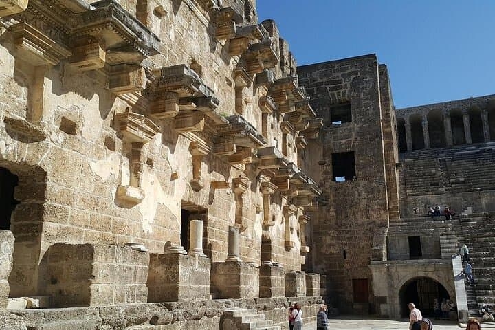 Perge, Aspendos & Manavgat Waterfall Day Tour from Antalya