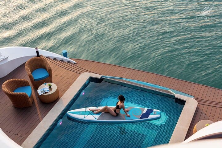 Luxury Capella Cruise: 3-Day Halong Bay & Lan Ha Bay Adventure from Hanoi photo 2