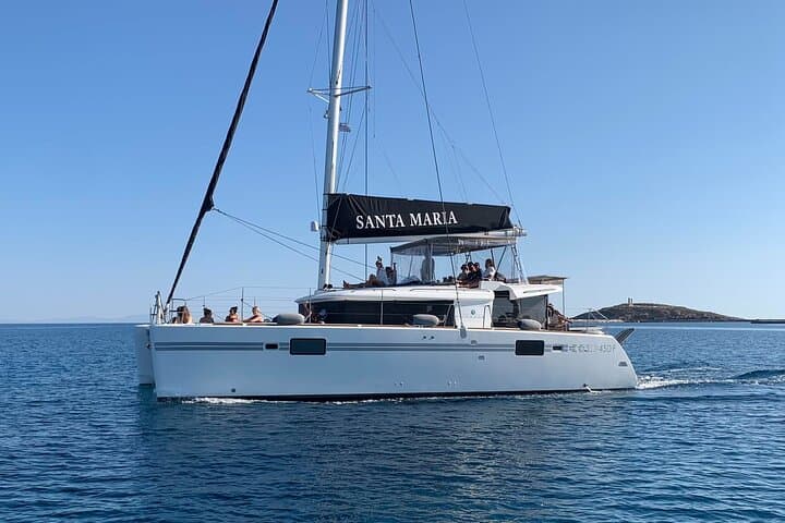 Naxos Catamaran Cruise: Full-Day Snorkel, Beaches & Greek Lunch photo 2