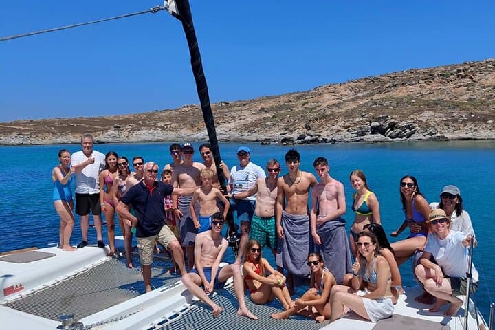 Naxos Catamaran Cruise: Full-Day Snorkel, Beaches & Greek Lunch photo 4