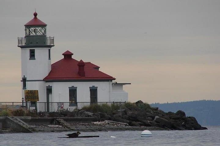 Alki Lighthouse Sea Kayak Tour Seattle | Elliott Bay Kayaking from Seacrest photo 1