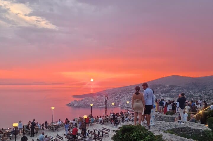 Blue Eye Spring and Lekursi Castle Sunset Tour from Sarande