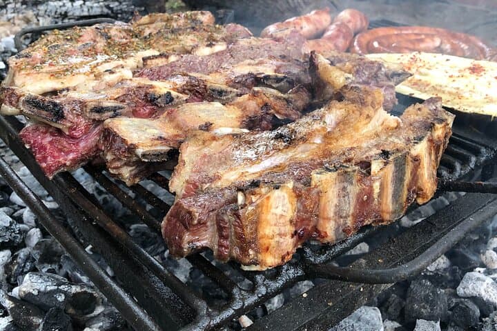 Outdoor BBQ at Finca La Cruz: Asado, Mountains & Mate near Salta