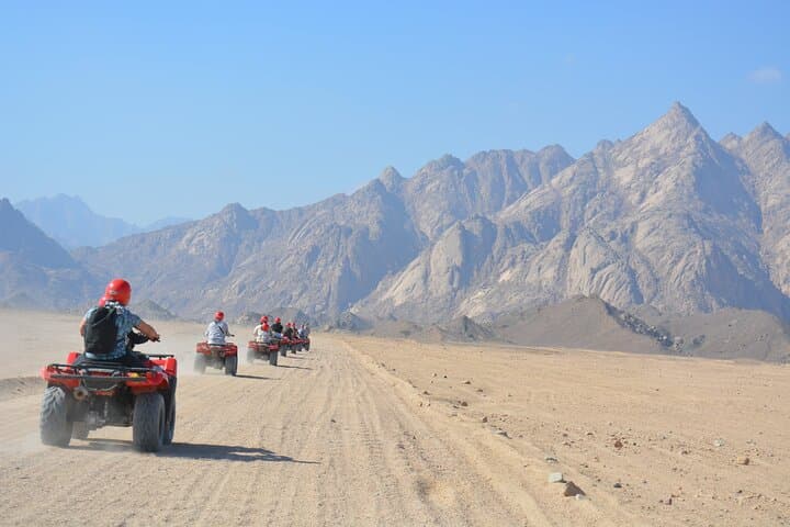 Hurghada Desert Safari: ATV & Buggy Ride with Bedouin Dinner and Show