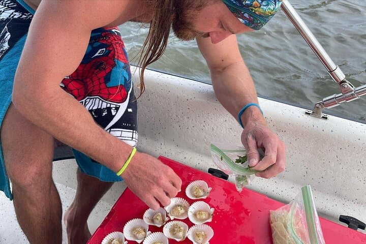 Private Crystal River Scalloping Charter with Captain Paul & Lucas — Half-Day Scallop Hunt photo 2