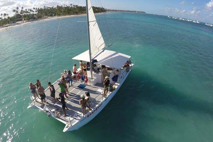 Private Punta Cana Catamaran Charter: Snorkel, Natural Pool & Open Bar photo 5