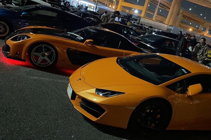 Daikoku PA Lamborghini JDM Night Tour — Tokyo Drift Photo Run photo 3