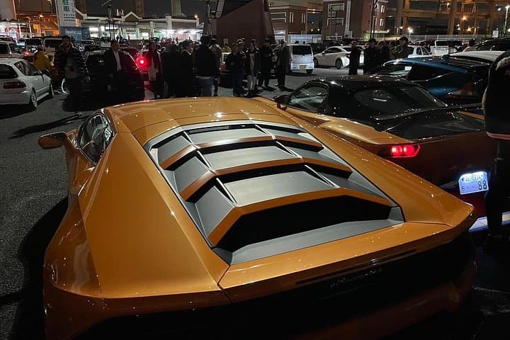 Daikoku PA Lamborghini JDM Night Tour — Tokyo Drift Photo Run photo 4