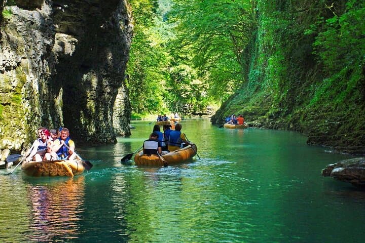 Martvili Canyon and Prometheus Caves: Private Day Tour from Tbilisi