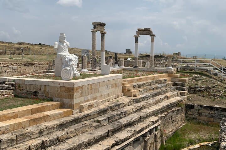 Private Pamukkale Day Trip From Kuşadası — Travertines, Thermal Pools & Hierapolis photo 5