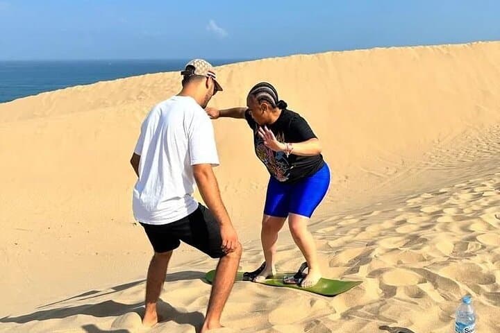 Sunset Sandboarding on Tamri Dunes — Agadir & Taghazout Guided Adventure photo 5