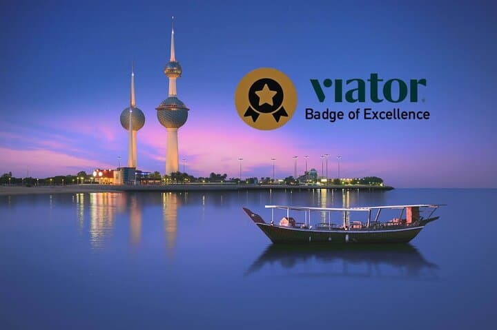 Half-Day Kuwait City & Desert Tour — Towers, Mosques, Camels & Sunset Dunes