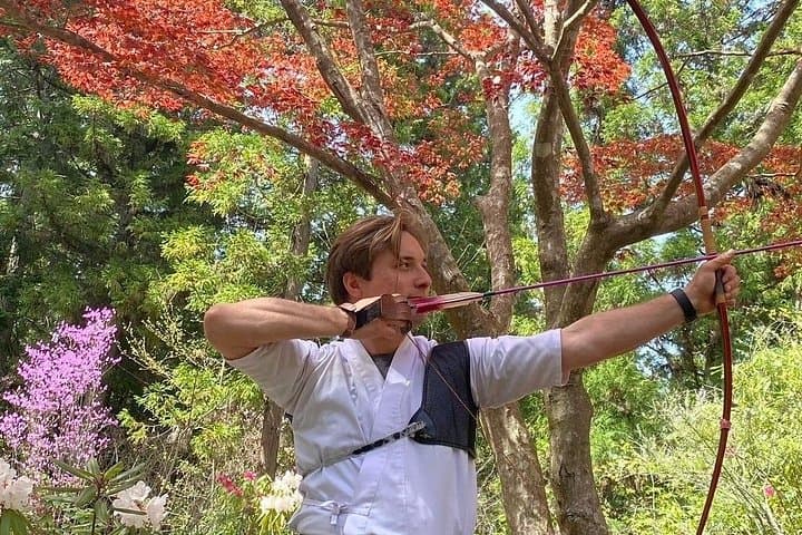 Forest Kyudo: Traditional Japanese Archery Experience near Hatsukaichi, Hiroshima photo 3