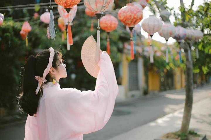 Hoi An Ao Dai Photoshoot: Private Traditional Attire Session in Ancient Town photo 3
