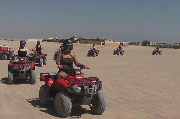 Sunrise & Sunset ATV Quad Bike Safari in the Luxor Desert (West Bank)