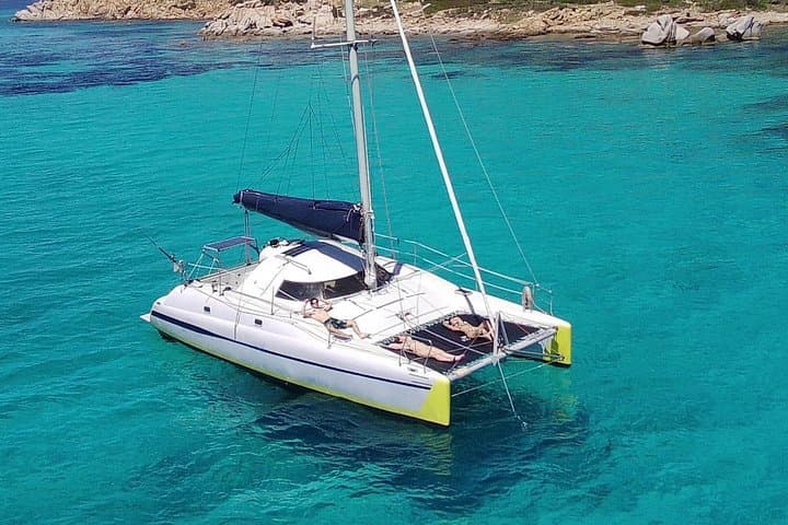 Catamaran Cruise from Olbia to Tavolara & Cala Moresca — Day Trip with Lunch and Snorkel