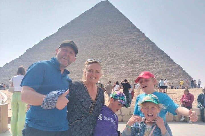 Giza Pyramids & Evening Nile Cruise: Private Tour with Camel Ride and Bazaar Stops photo 5