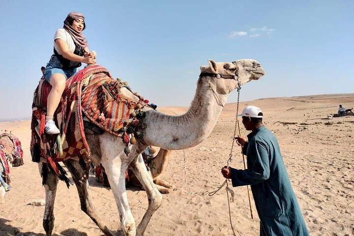 Private Giza Pyramids Tour with Camel Ride and Two-Hour Nile Dinner Cruise photo 6