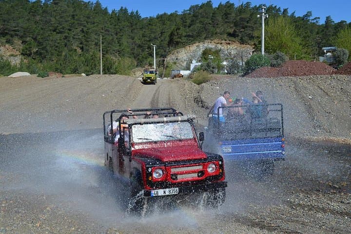 Marmaris Jeep Safari: Waterfalls, Jesus Beach and Off-Road Water Battles