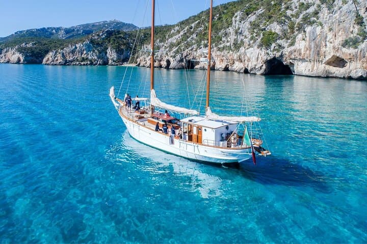 Sail the Gulf of Orosei on a Vintage Ship from Cala Gonone