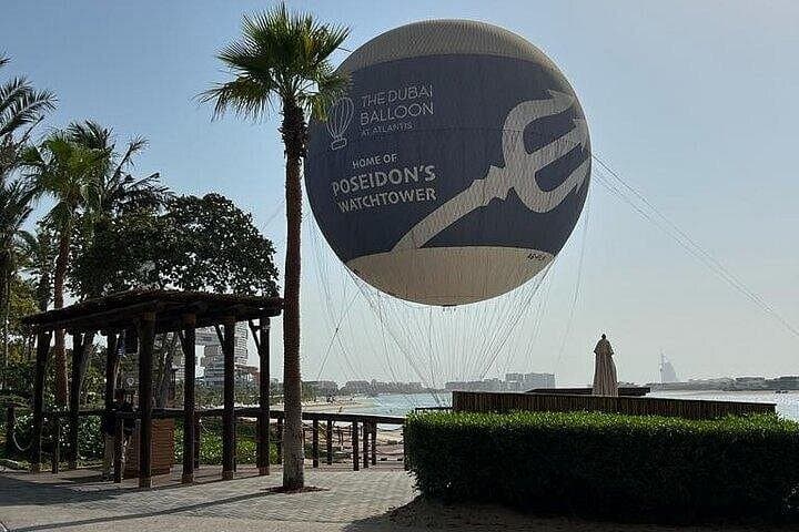 Sunrise Balloon Ride Over Atlantis The Palm: Dubai Aerial Panorama photo 1