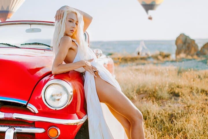 Sunrise Classic Car Tour in Cappadocia with Balloon Views photo 4