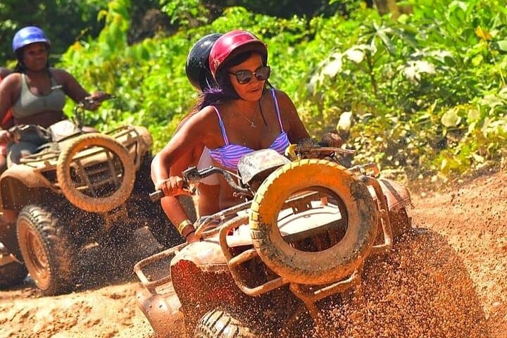 Tulum Jungle ATV & Zipline Eco-Park: Cenote Swim, Rappelling & Mayan Ceremony photo 3