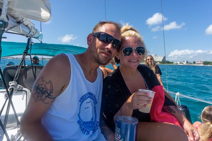 Private Catamaran Sunset Cruise from Cancun to Isla Mujeres photo 4