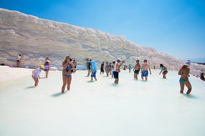 Pamukkale & Hierapolis Day Tour from Fethiye — Travertines, Hot Springs & Ancient Ruins photo 4