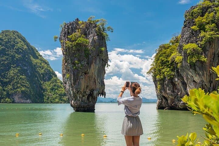 Lazy James Bond & Yao Islands Speedboat Day Tour from Phuket — James Bond Island, Koh Panyee & Mangrove Canoes
