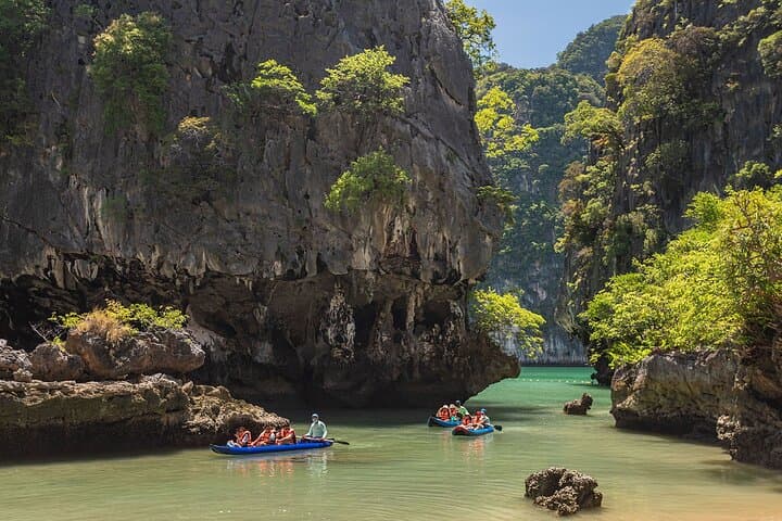 Lazy James Bond & Yao Islands Speedboat Day Tour from Phuket — James Bond Island, Koh Panyee & Mangrove Canoes photo 3