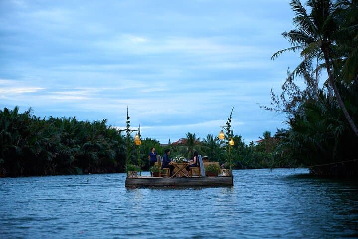 Romantic Bamboo Raft Dinner on the Do River — Hoi An Sunset Experience photo 3